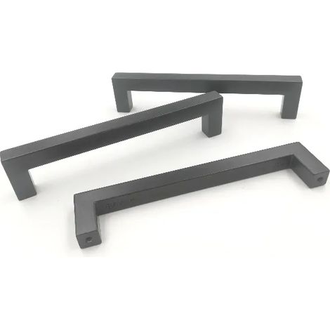 MANIGLIA MITAL 3130 ANTRACITE INTERASSE MM.192 (1/3)