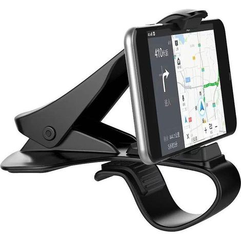 Support de tableau de bord de voiture multifonction portable avec support GPS et pince pour téléphone - FFY (1/4)