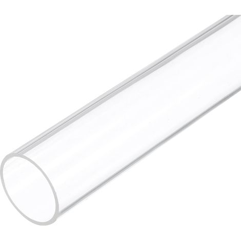 Tube Rigide en Plastique Transparent de 6 Pouces (15cm) de Diamètre 34mm x 40mm (1,3 Pouces x 1,6 Pouces) en Acrylique (1/5)