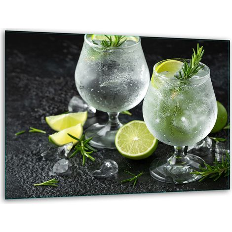 Schneidebrett aus Glas, Ständer 40x30, Getränkehalter (1/5)
