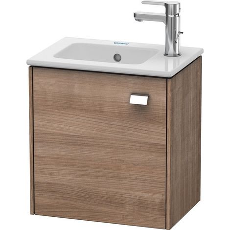Pensile Duravit Brioso Brioso Vanity 42,0 x 28,9 cm, 1 anta, incernierato a sinistra, per lavabo ME by Starck 072343, Colore (anteriore/corpo): Decorazione ciliegio ticinese, maniglia cromata - BR4000L1073