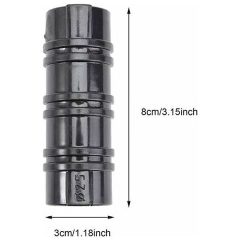 QORVA-Serre Tuyau Tube Film Clip Clips Bâtiments de Jardin Plante Plastique Film Net Tuyau Fixe Connecteur Accessoires Outils Serre pour Serre de Jardin Tunnel Surface Bâches 25mm Serre Clips