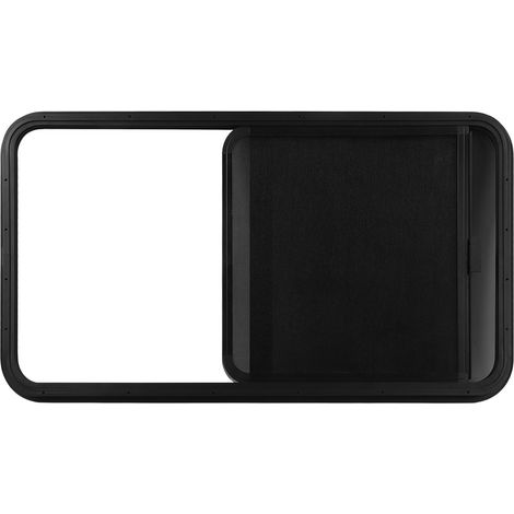 Camper-Fenster im Push-Pull-Stil, abgerundete Ecken, wasserdicht, UV-Schutz, glatt poliert, für Wohnmobile (1/5)