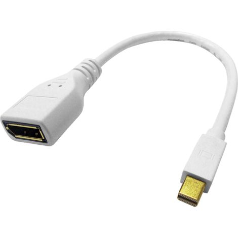 ADATTATORE MINI DP-DP 4K M/F 3840x2160 @30HZ CON CAVO 0,15MT