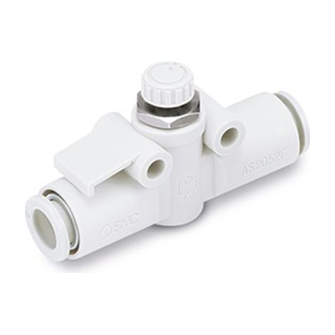 Commande de vitesse SMC AS, 8mm ( Prix pour 1 )