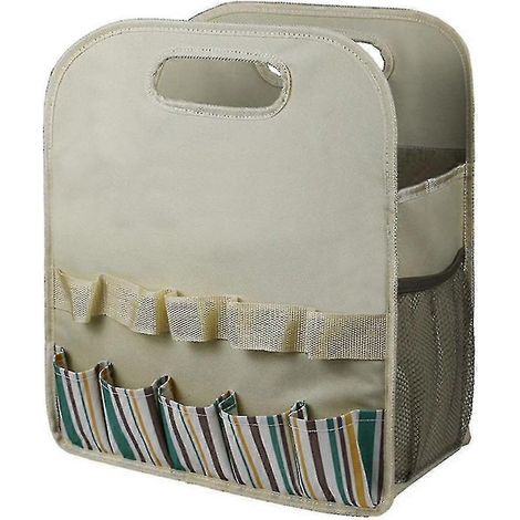 Sac à outils de jardin en tissu Oxford, sac de jardin pour trousse à outils de jardinage, sac de rangement portable multipoches A (1/5)