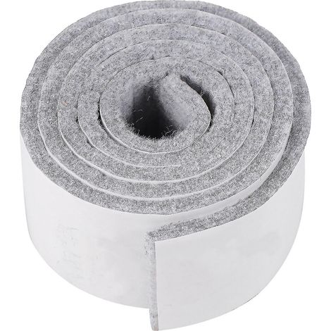 1 rouleau de bandes adhésives en feutre découpables pour meubles et chaises à domicile (1/2)