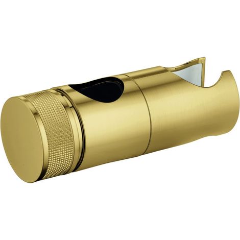 Grohe Gleitelement für Rainshower SmartActive Brausestangen, schwenkbarer Halter, 22mm, Cool Sunrise gebürstet, 48424GN0 (1/2)