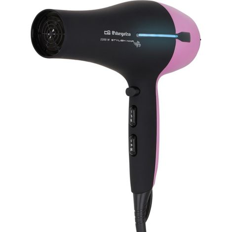 Secador de pelo 2200W Motor AC ORBEGOZO SE 2320   2 Velocidades, (1/5)