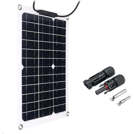 Tragbare monokristalline Silizium-Autobatterie mit 18V 300W Solarpanel, geeignet für Wohnmobile. (1/4)