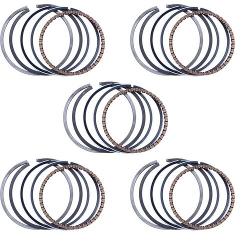 5 ensembles de segments de piston 39MM pour moteur Honda GX31 GX35 GX35NT HHT35S UMK3 Débroussailleuse 13010-ZM5-000 (1/5)
