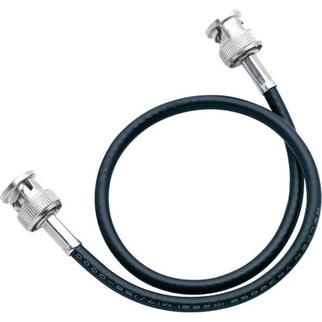 Mueller Electric BU-5050-B-24-0 Cavo di misura Spina BNC Spina BNC 0.6 m Nero 1 pz.
