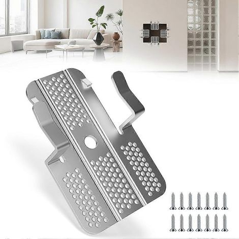 Trockenbau-Reparaturclips, einfache Montage, professionelles Reparaturset für Löcher in Wänden und Gipskartonplatten, stabile Metall-Halteclips (1/5)
