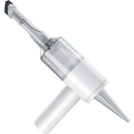 Nazalus-Hot Sale-2 in 1 Akku-Autostaubsauger und Luftgebläse 2000PA Mini-Handstaubsammler für Zuhause, Büro und Autoinnenraum, Weiß - Weiß