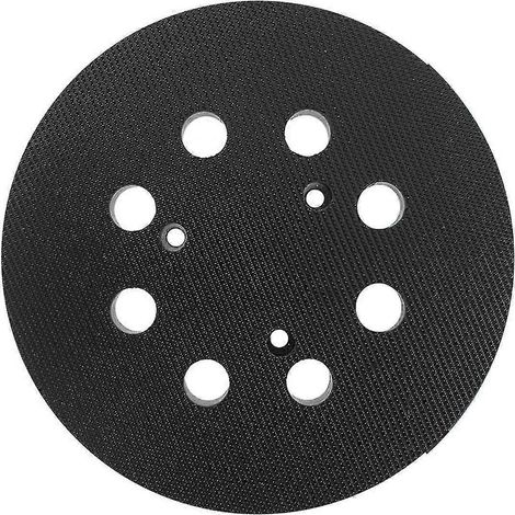 Plateau de rechange auto-agrippant 5 pouces à 8 trous pour ponceuses orbitales Dewalt DW420, DW421, DW423, DW426, D26451 et D26453 (1/5)