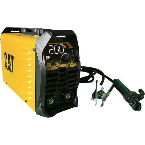 Poste à souder Inverter MMA 200A Ecran Numérique Electrodes Ø1.6 - 5.0mm Acier Inox Fonte Réglage automatique intelligent CAT (1/5)