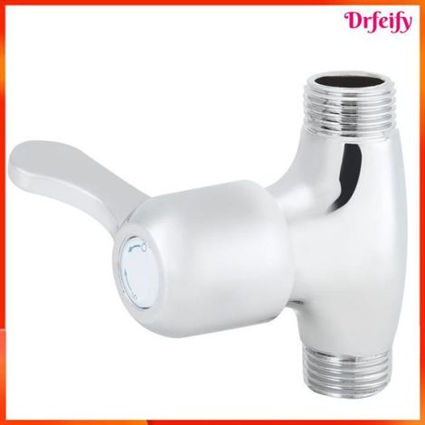 Vanne d'arrêt d'angle - - G1/2 (valve directe) - Cuivre - Compatible eau chaude/froide - Compact (1/4)
