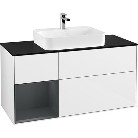 Villeroy & Boch F412HGGF Meuble sous-lavabo Finion F41 (1/2)