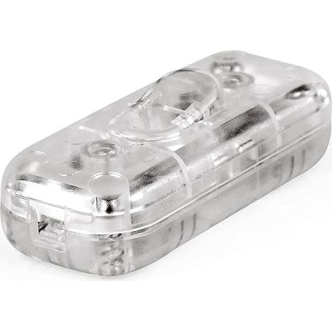 Transparenter thermoplastischer Schalter – 1 Stück – Schraubklemmen – Abnehmbarer Schalter – Für elektrische Verkabelung (1/4)