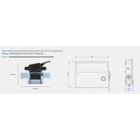 Zelia ZLT - Électrolyseur intelligent et lumineux au sel - CCEI -