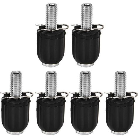M5 Brake Screws, Adjustable Bicycle Transmission Screws, 3 Pairs, Suitable for Most Shifters, Rear Derailleur, etc. Bicycles and Accessories (1/5)