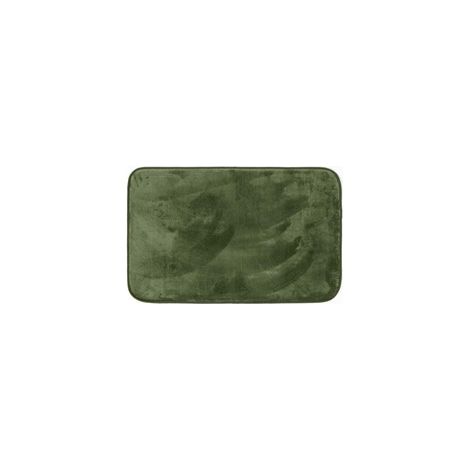Tapis rectangulaire - Kaki - Flanelle - Livraison gratuite (1/3)