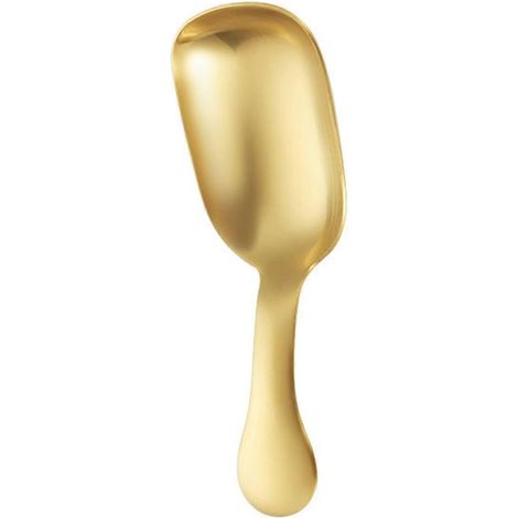 Cuillère à café en acier inoxydable 304 sablé 18/10, manche court, petite cuillère à thé, cuillère à glace MMOB (1/2)