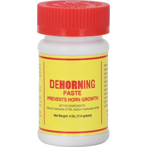 Enthornungspaste für Rinder – Lösung zur Enthornung von Nutztieren – Produkt zur Hornentfernung (1/5)