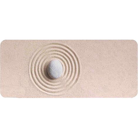 Tapis de Bain Ultra-Absorbant "Serena" 50x120cm Naturel (1/4)