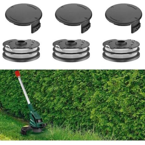 Lot de 3 bobines avec couvercle de bobine pour Parkside PRTA 20-Li A1- IAN 311046, PRTA 20-Li B1- IAN 330831, PRTA 20-Li B2- IAN 334231, PRTA 20-Li C3- IAN 351753 (1/5)