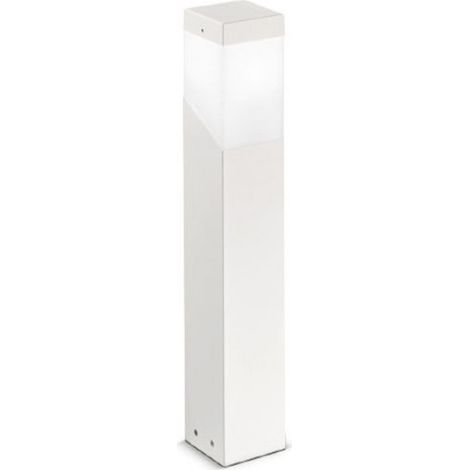 Lampioncino alluminio gea led sury ges600 e27 led lampada terra moderno