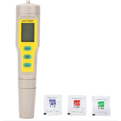 PH 03 Tester de qualité de L'Eau, PH Numérique PHETER 0,00 14,00 PH Plage, 0,01 PHE PRÉSURCTION, avec Compensation Automatique de Température, pour Aquariums, Piscines, Eau (1/5)