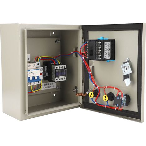 PID-Temperaturregler 0–400 °C, digitale Temperaturregelung, 380 V AC, 3-phasig, 7,5 kW mit Thermoelement (1/5)