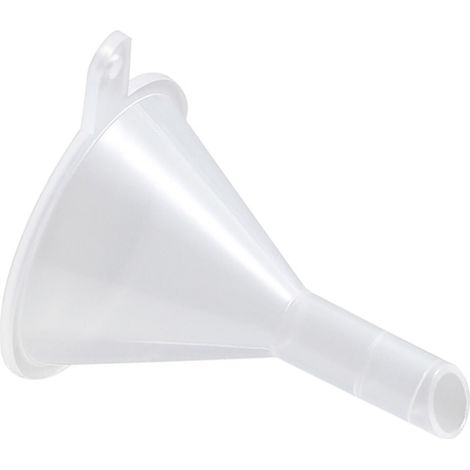 Mini-Trichter, transparent, weite Öffnung, Kunststoff, vielseitig verwendbar, spülmaschinenfest, kleiner Trichter für Laborflaschen, Parfüm, Gewürzpulver (1/5)