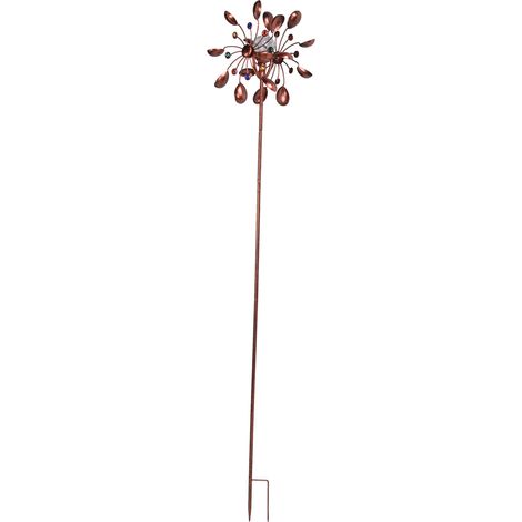 Moulin à vent solaire multicolore à LED pour jardin et cour (1/5)