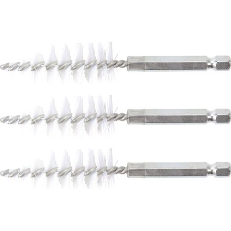 Spazzola in nylon 18 mm 6,3 mm (1/4") 3 pz. (1/4)
