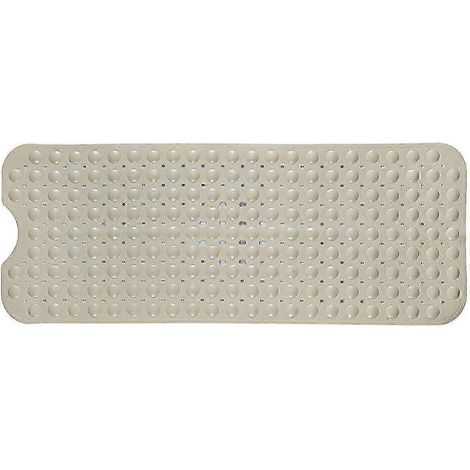 Tapis de bain antidérapant en PVC avec 200 ventouses, extra long, 100 x 40 cm. (1/5)