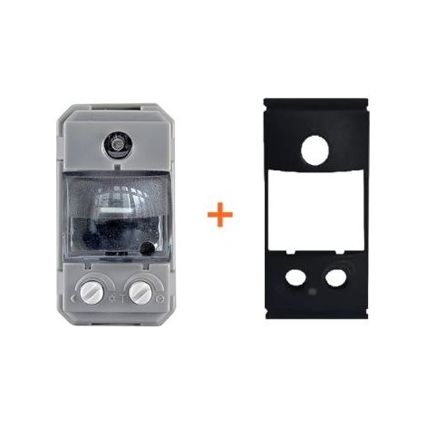 Perry Lampada di Emergenza e Notturna 230V compatibile Gewiss chorus nero - LE001