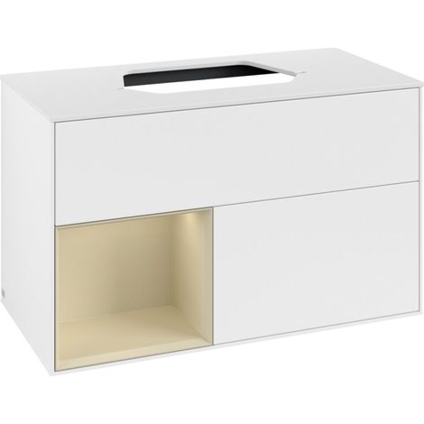 Villeroy & Boch G361HJMT Armoire sous lavabo Finion G36