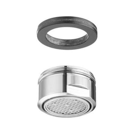 Régulateur de jet laminaire max. 5 l/min, AG M24x1, chromé