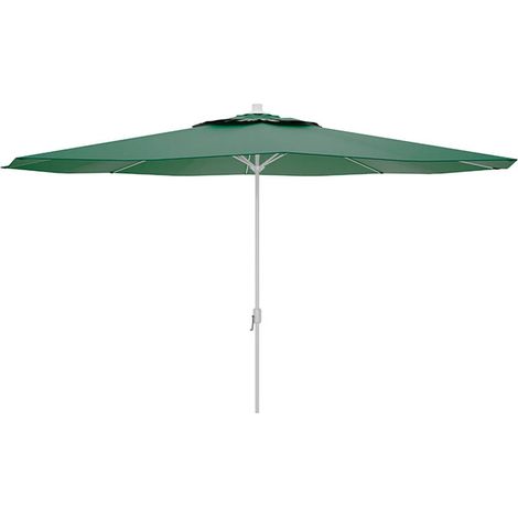 Marbueno Sonnenschirm Stahl 8 Streben D270 cm Polyester Grün Garten, Pool und Terrasse 10188