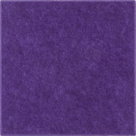 Panneaux en mousse acoustique, absorbants son, design à monter au mur, VIOLET, 9mm-d (1/2)
