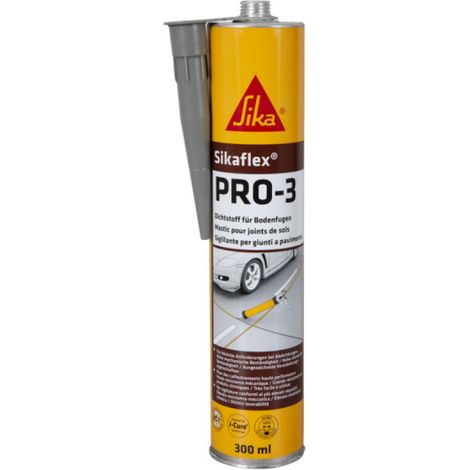 Masilla autonivelante SIKA Sikaflex PRO 3 - Gris hormigón - 300ml (1/3)