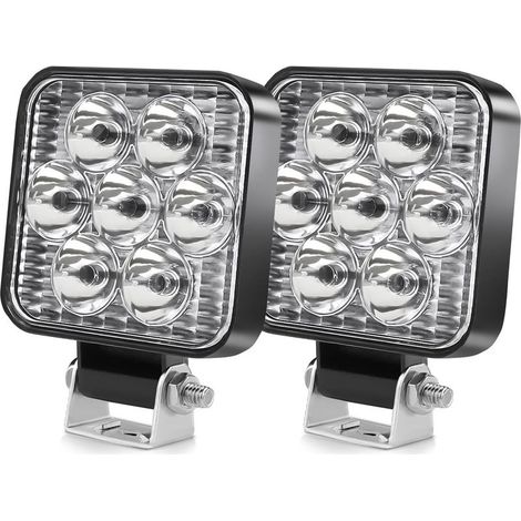 Phare De Travail Led 12v 24v, Mini Phare De Travail Led, Pour ATV UTV SUV, Camions, Motos, Machines Agricoles, Tracteur (1/5)