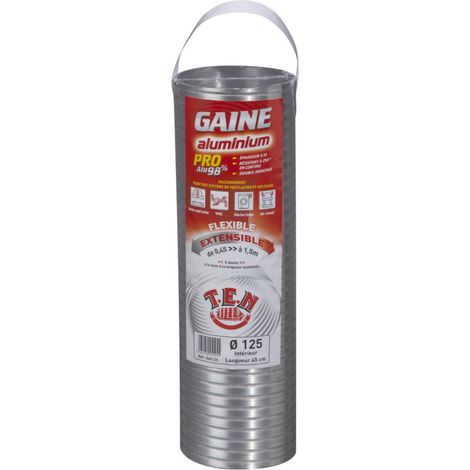 Gaine accordéon aluminium 85cm 110 - TEN - 85110