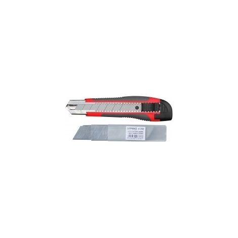 Bi-Material Cutter 25 mm mit 10 Klingen - Outifrance