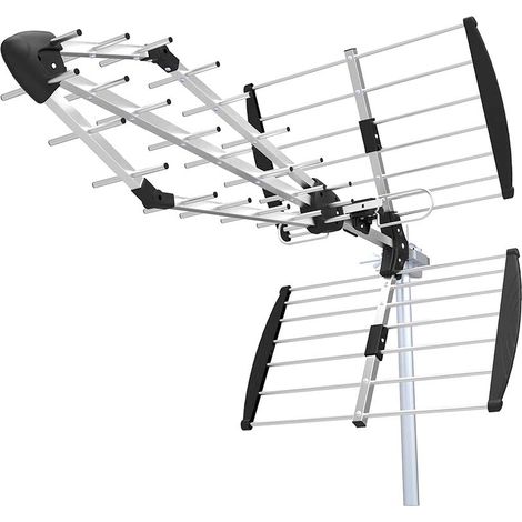 Antena exterior UHF Rango de recepción: ≥50 km LTE700 Ganancia: 13.5 dB 75 Ohm Longitud de la antena: 1085 mm ABS / Aluminio (1/2)