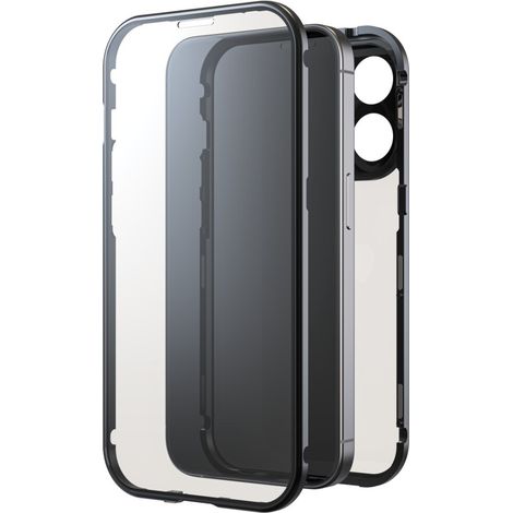 Cover in vetro Black Rock 360 per Apple iPhone 15 Pro nera (1/2)