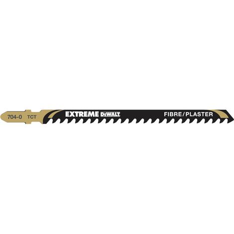 DeWalt Stichsägeblatt HM GFK/Zement bis 50 / bis 80 mm (1/2)