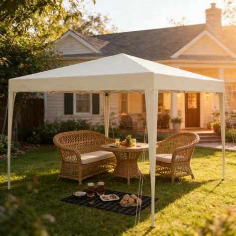 Pop Up Tente de toit,Gazebo für Parteien mit Tragetasche,Portable Gazebo,für Outdoor(nur mit Gazebo) (1/5)